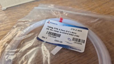 Sciencix PTFE Tubing, 0.7mm ID × 1.6mm OD, 5m | Comparable to OEM 5062-2462 | P/N CTS-21643