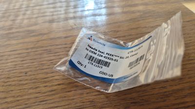 PEEK™ Needle Seal for SIL-20 | Comparable to OEM 228-42325-01 / 4425503 (Sciex™) | P/N CTS-11315