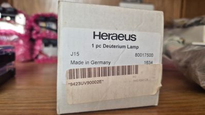 Thermal 9423UV90002E Deuterium Lamp | Heraeus J15 | P/N 80017500