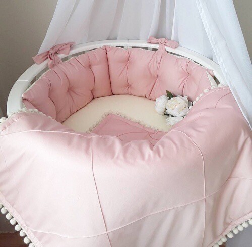 Corredo BILATERALE colore Crema&amp;Rosa