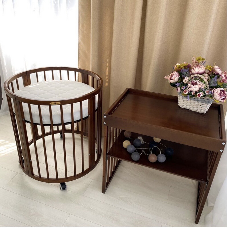 Lettino Royal&amp;Sleep colore colore Noce