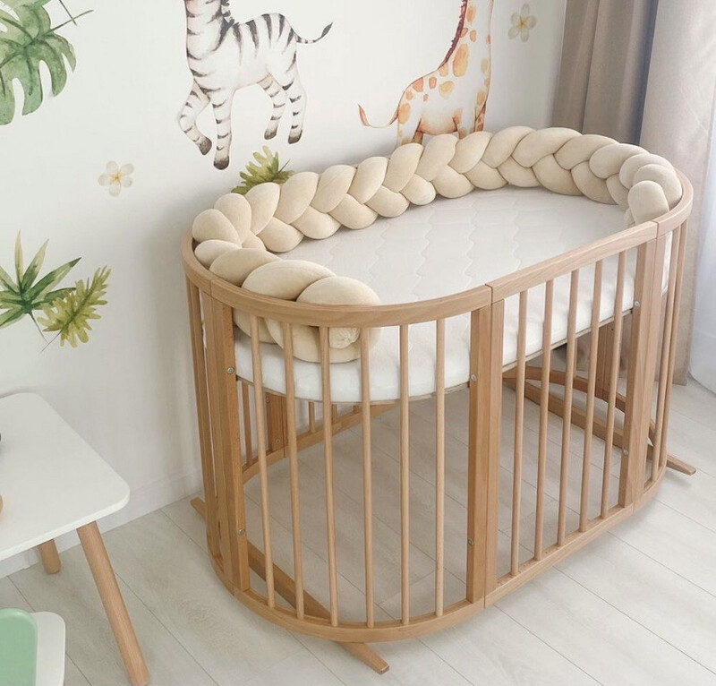 Lettino Royal&amp;Sleep colore legno Naturale