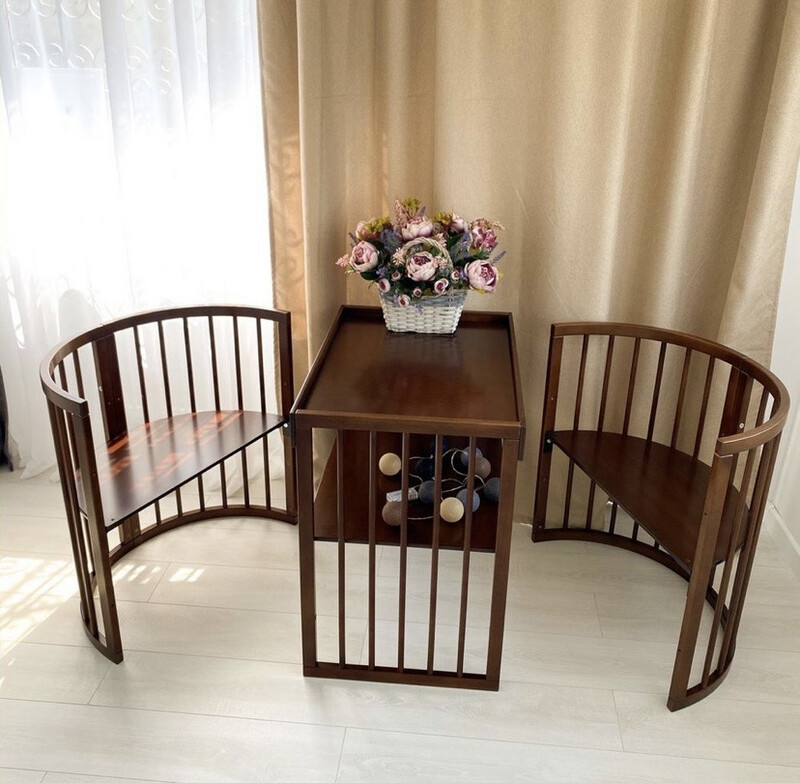 Lettino Royal&amp;Sleep colore colore Noce
