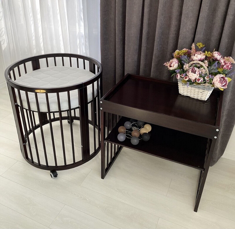 Lettino Royal&amp;Sleep colore Wenge