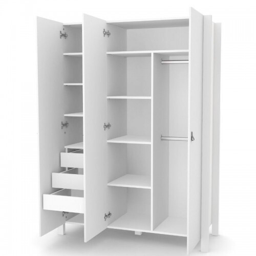 Armadio Monaco XL Bianco 