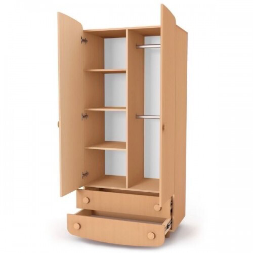 Armadio Veres №1 (colore: legno naturale 38.1.2.01)