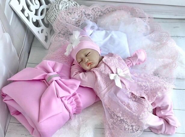 Set Neonata colore Rosa