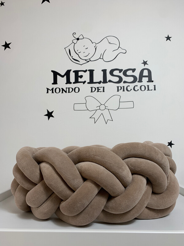 Treccia “Traforata ” Colore Cioccolato 