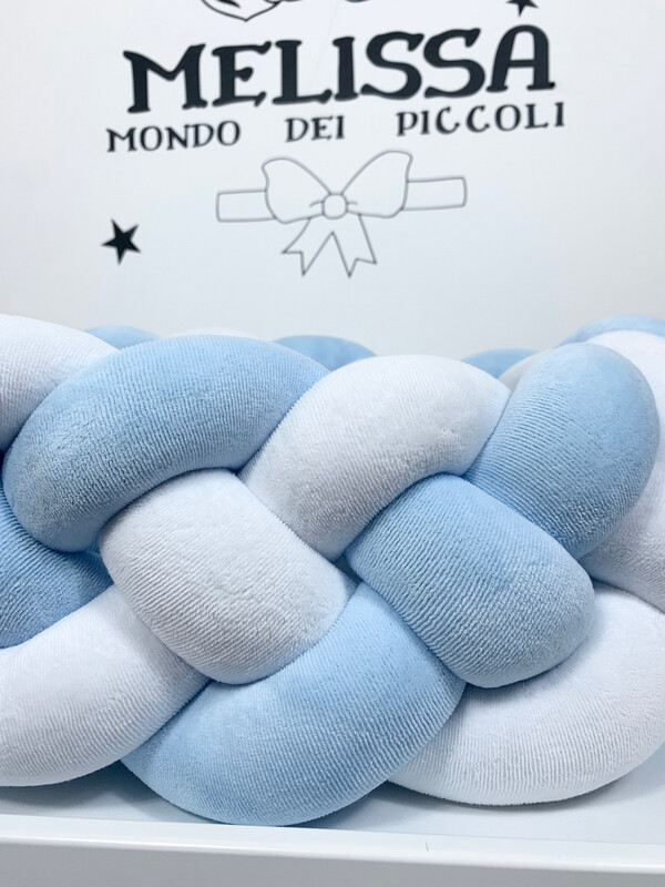 Treccia “Francese” Azzurro-Bianco