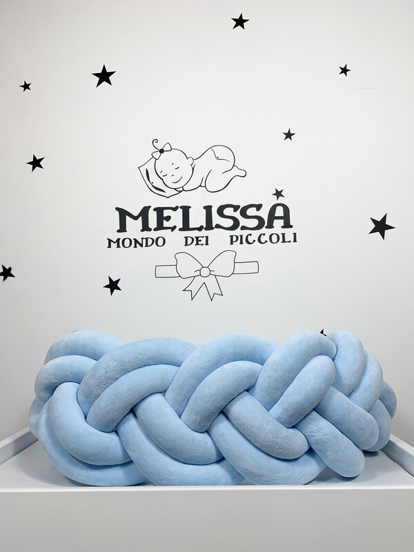 Treccia “Traforata” Azzurro