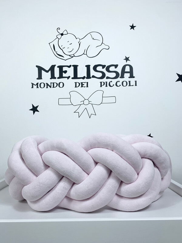 Treccia “Traforata ” Rosa Chiara