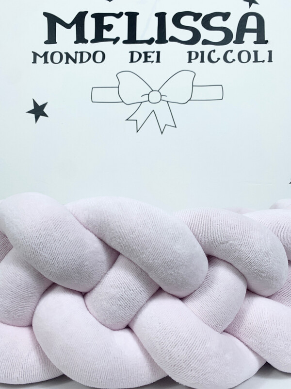 Treccia Francese Rosa Chiara