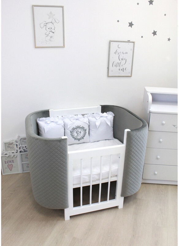 Lettino Mommy Love 3in1 Grey Soft
