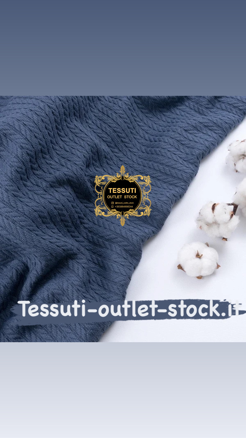 Cotone in maglia “Treccia “