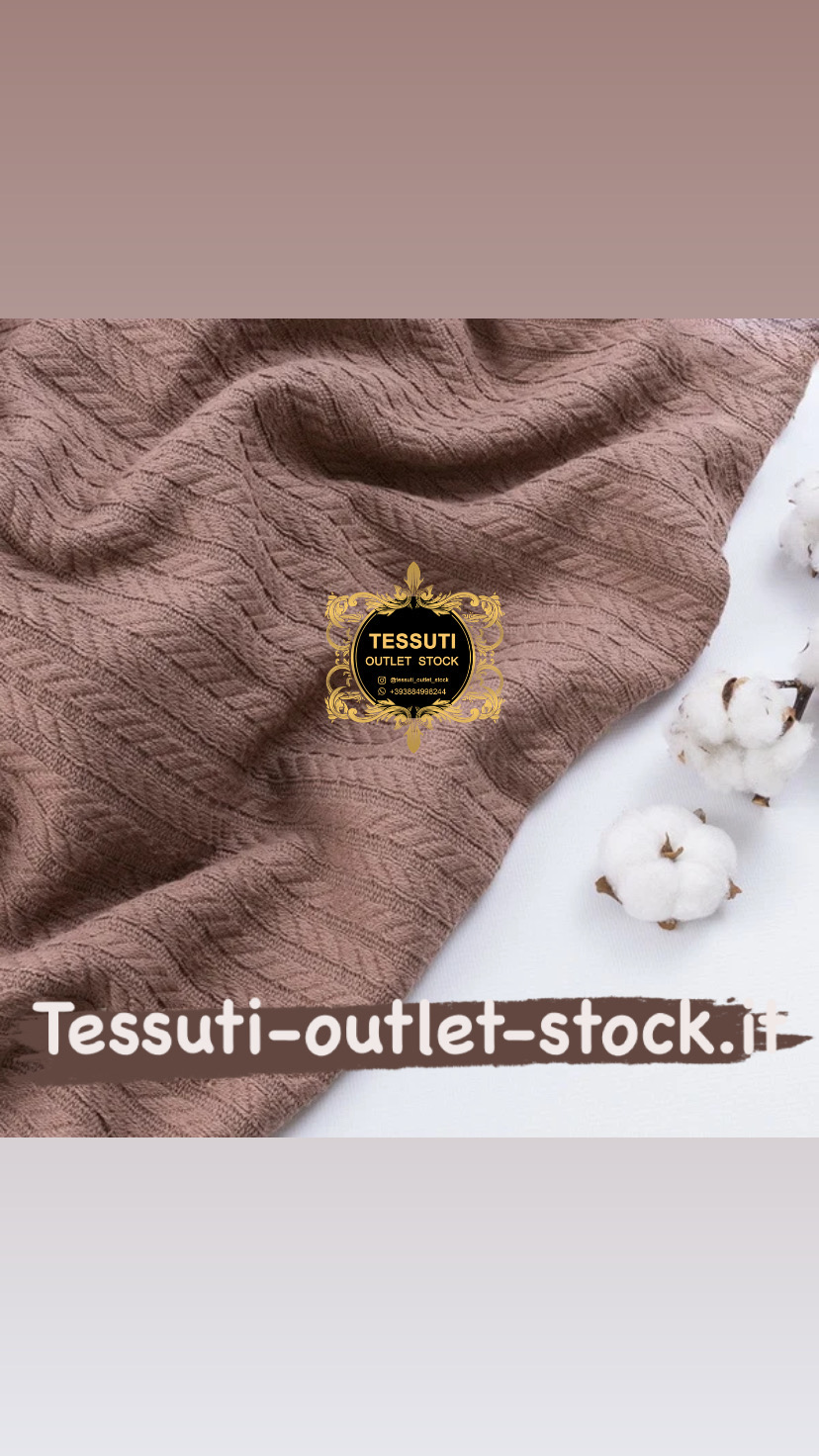 Cotone in maglia “Treccia”