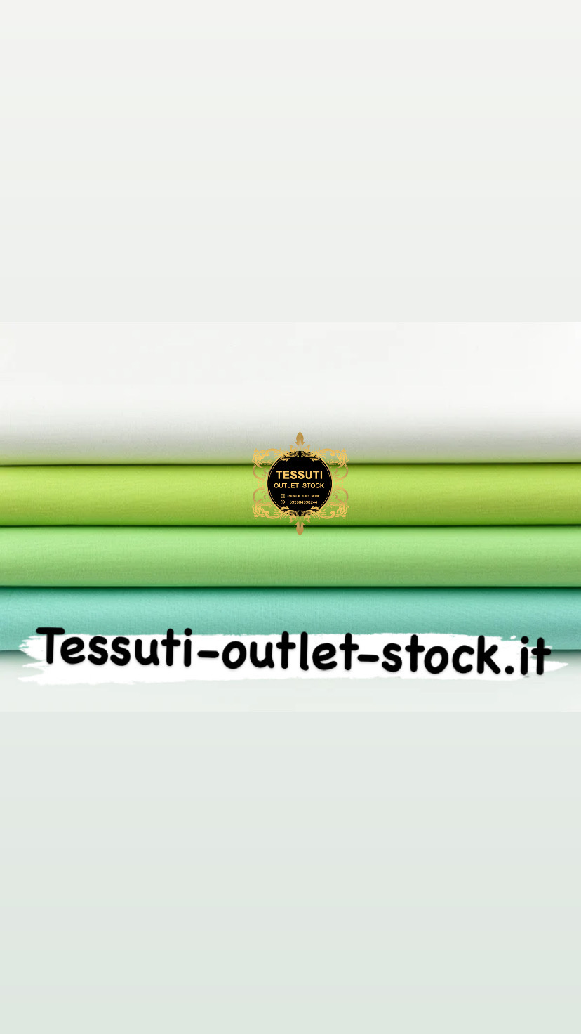 Set di popeline monofonico 40*40 da 4 pezzi in colore verde chiaro N67