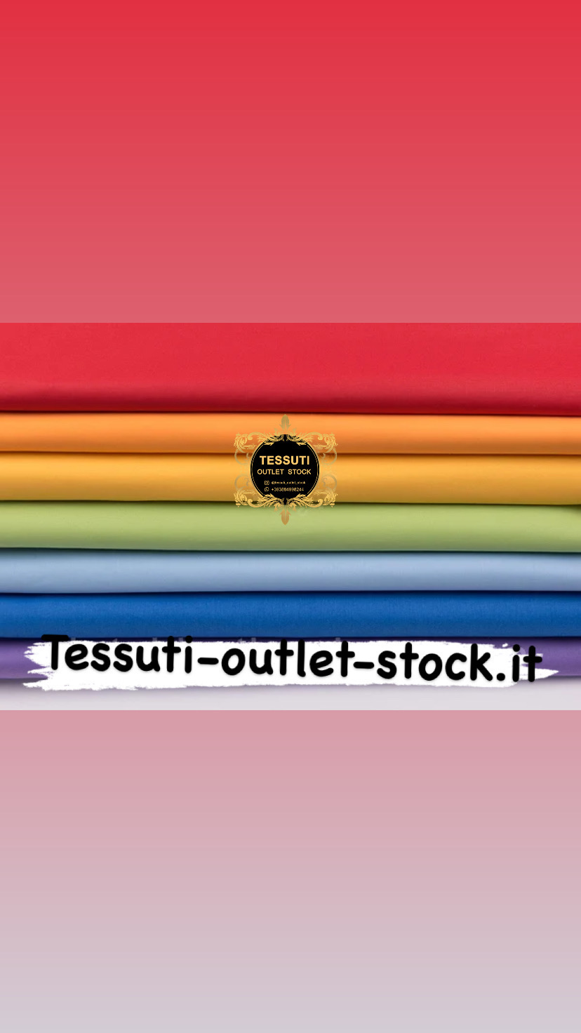 Set di tessuti popeline da 7 pezzi di diversi colori 47 * 50 cm