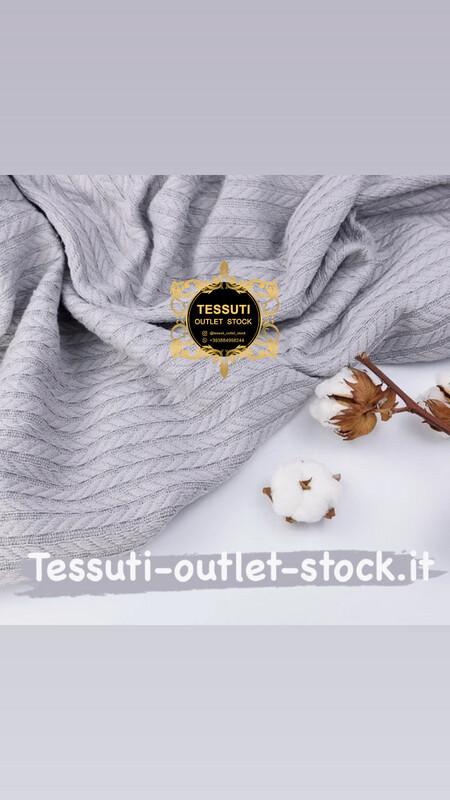 Cotone in maglia “Treccia “