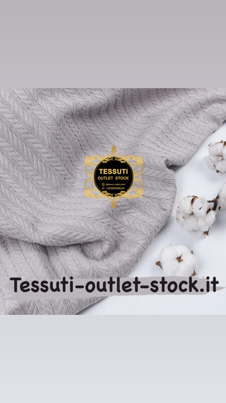 Cotone in maglia “Treccia “