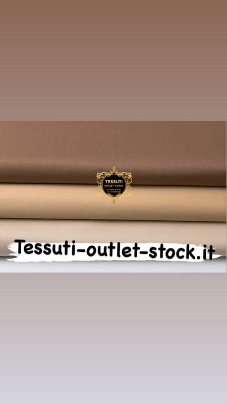 Set di tessuti di raso monofonici di 40 * 40 cm da 3 pezzi in tonalità beige-marrone №242