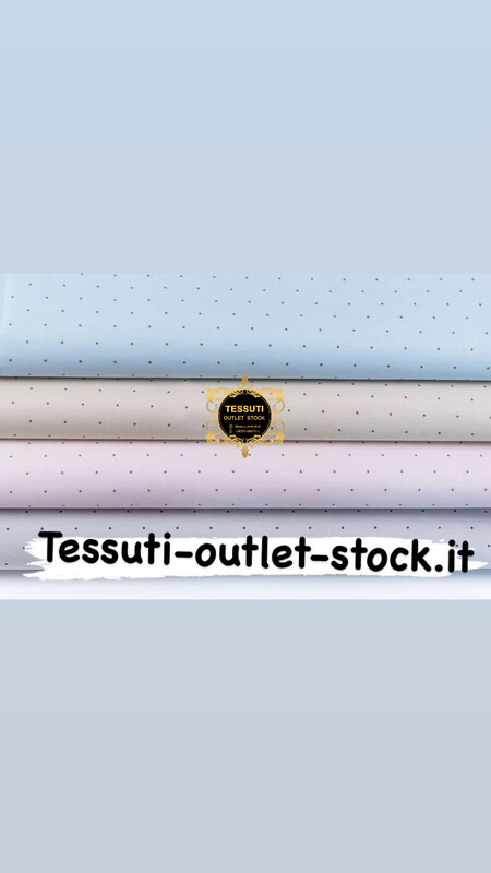 Set di tessuti in cotone 40 * 40 cm con 4 pezzi &quot;Fiori rosa e piselli&quot; №234