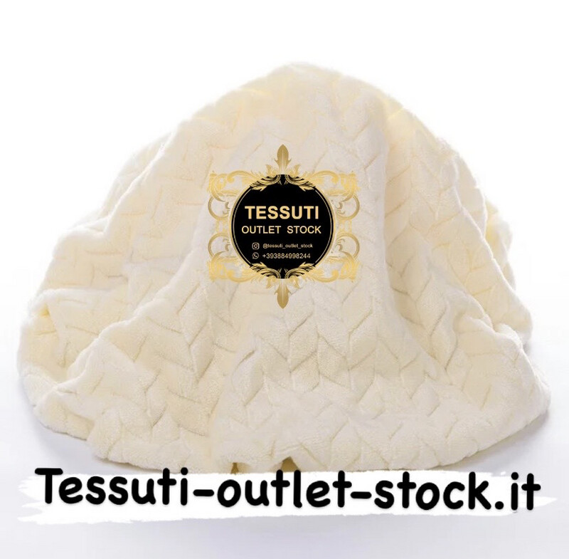Peluche Treccia colore Avorio