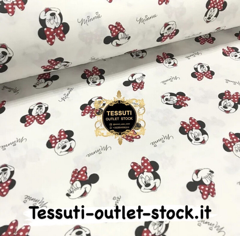 Minnie con fiocco Rosso