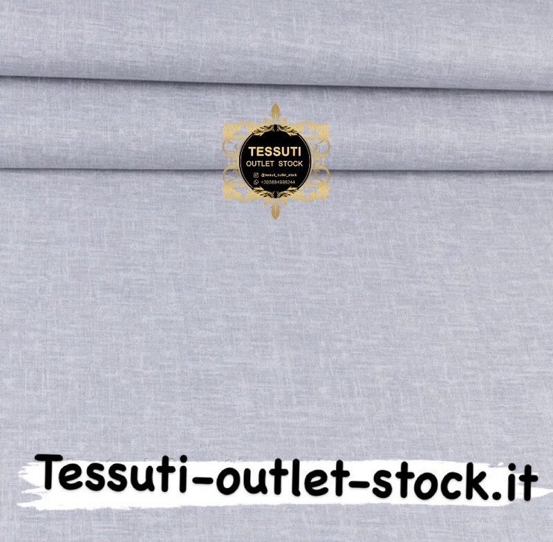 Popeline largo 240 cm con stampa &quot;Imitation mat&quot; in grigio (№3354)