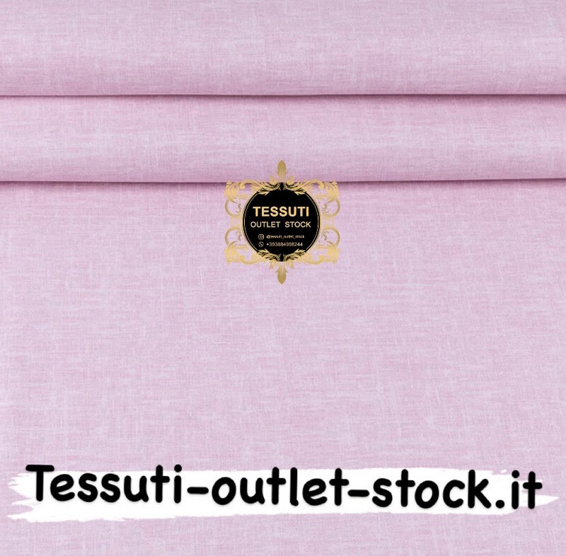 Popeline largo 240 cm con stampa &quot;Imitation mat&quot; in rosa (№3352)