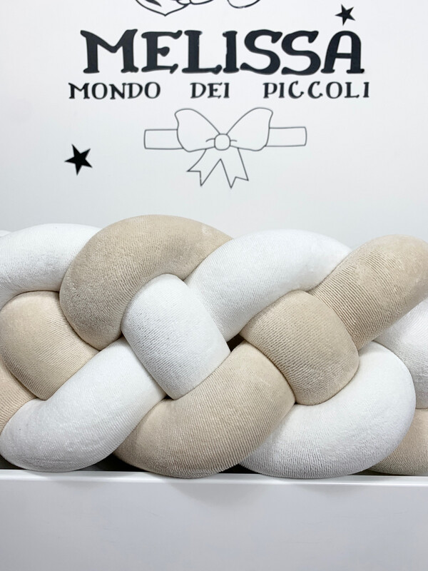 Treccia  “Francese”  Panna -Beige Chiaro