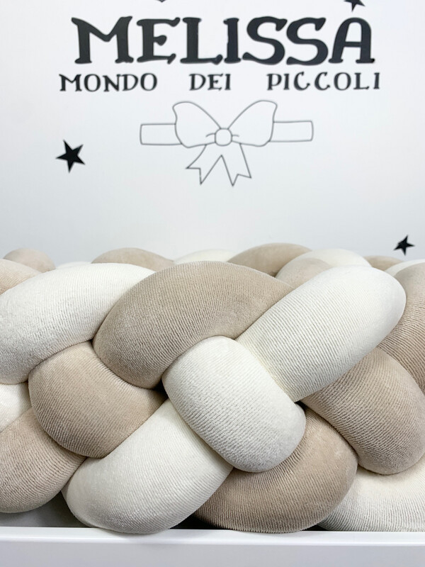 Treccia “Francese” Vaniglia -Beige Scuro