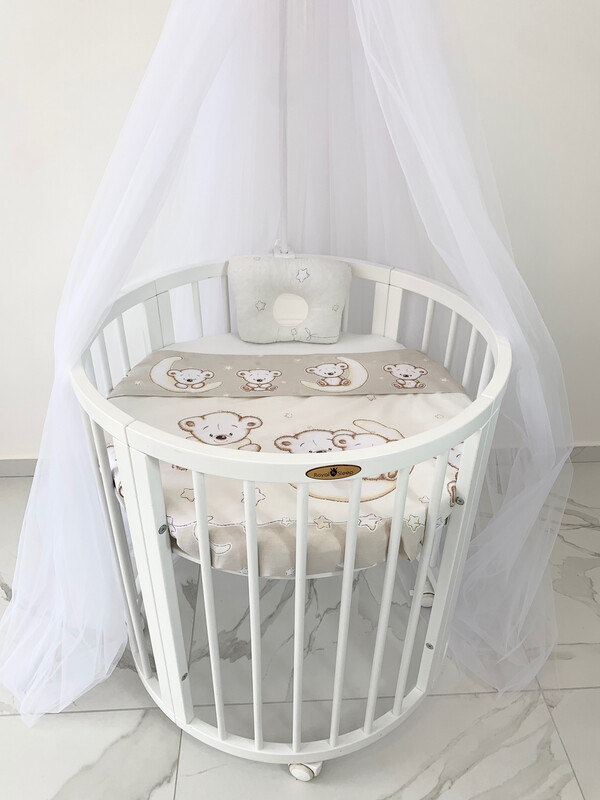 Set lenzuolo Orsetti sulla Luna 