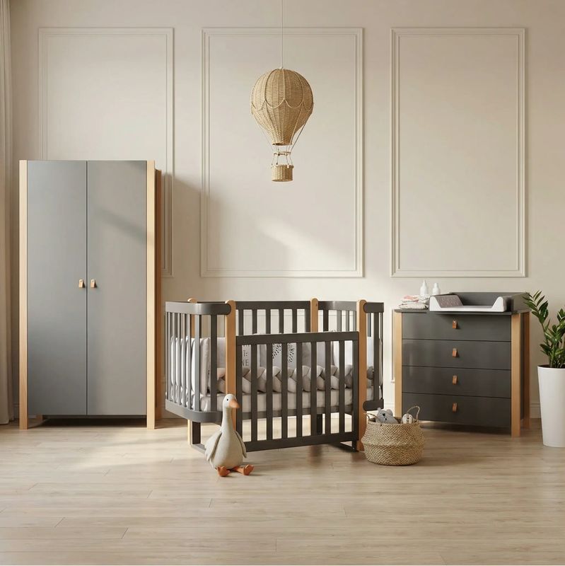 Como Monaco Nero-Legno naturale 900 
