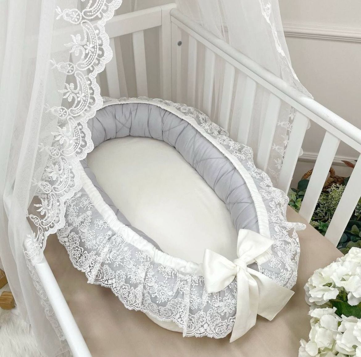 Riduttore Neonato Con pizzo 