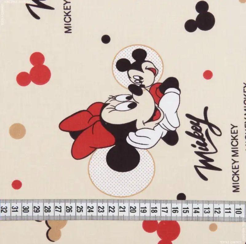 Tessuto di Cotone 220cm “Minnie Mous”