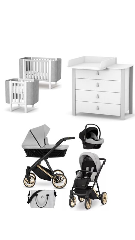 Set Monaco Nascita Colore Grigio 