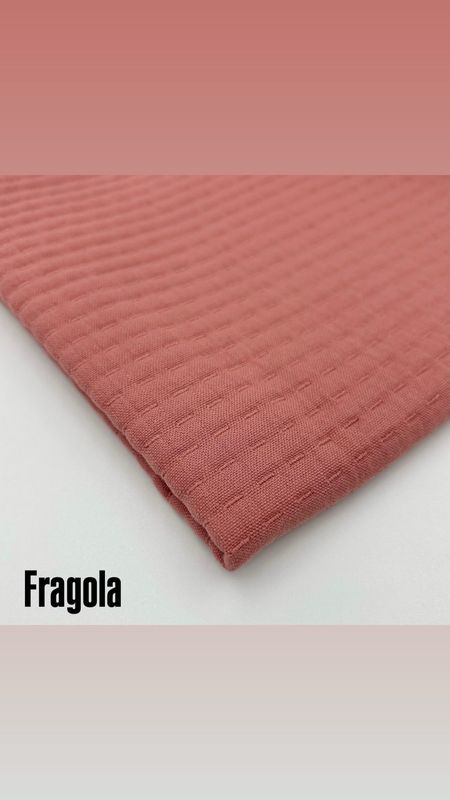 Tessuto di Cotone Trapuntato 