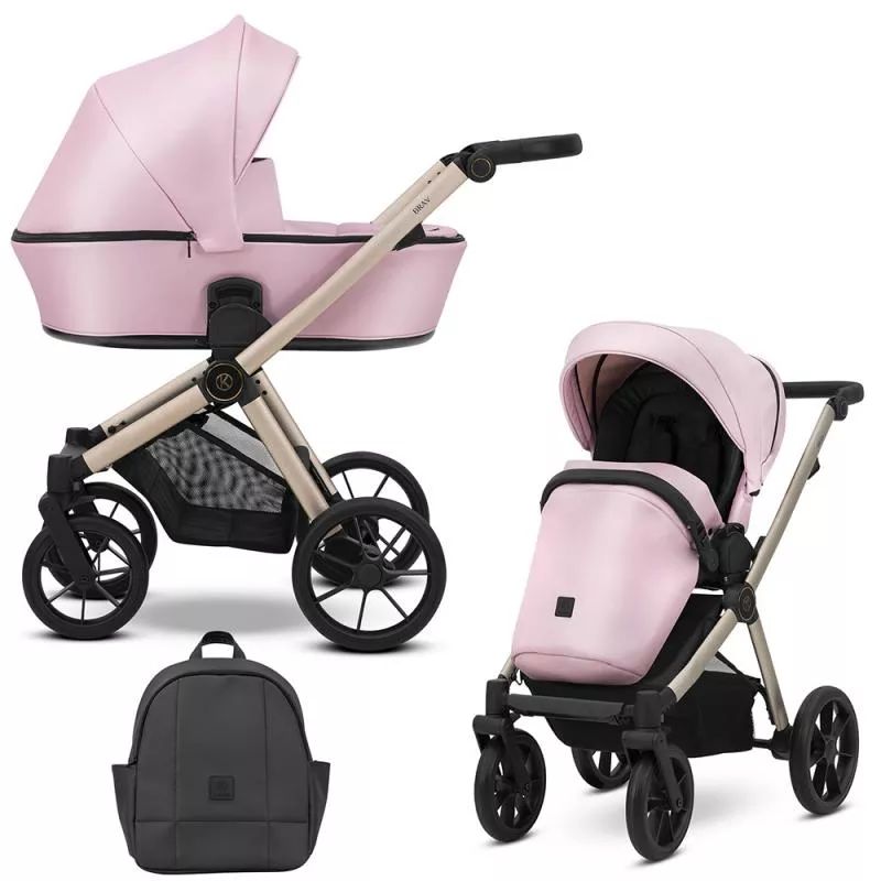 BRAV 2IN1 PASSEGGINO Colore Rosa  