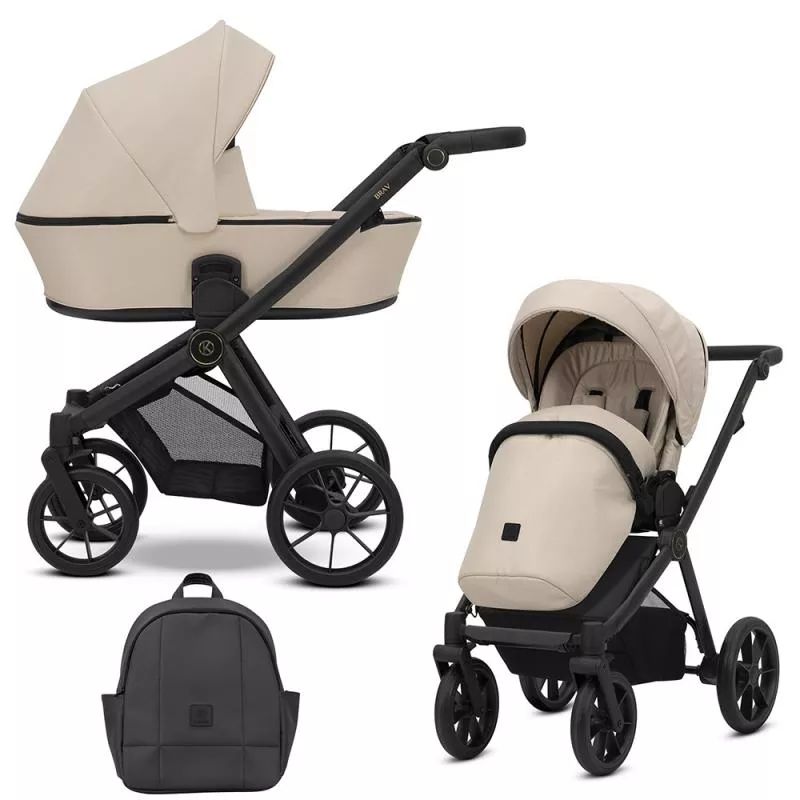 BRAV 2IN1 PASSEGGINO Colore Crema 