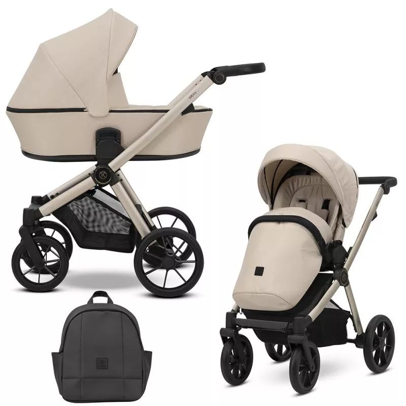 BRAV 2IN1 PASSEGGINO Colore Crema 