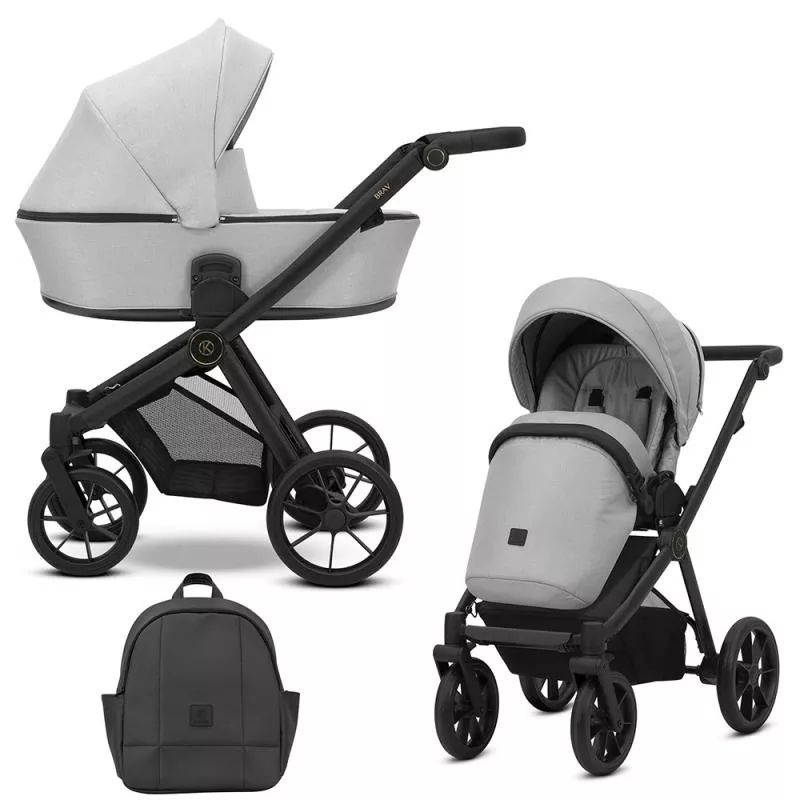 BRAV 2IN1 PASSEGGINO Colore Grigio 