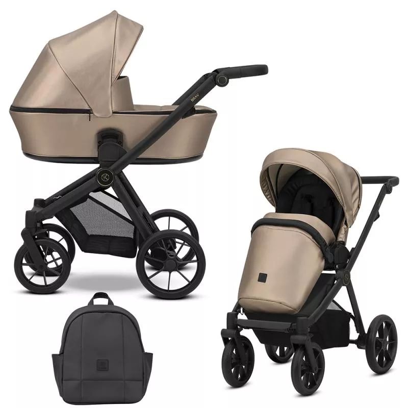 BRAV 2IN1 PASSEGGINO Colore Cappuccino 