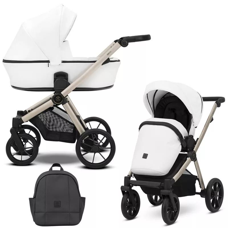 BRAV 2IN1 PASSEGGINO Colore Bianco 