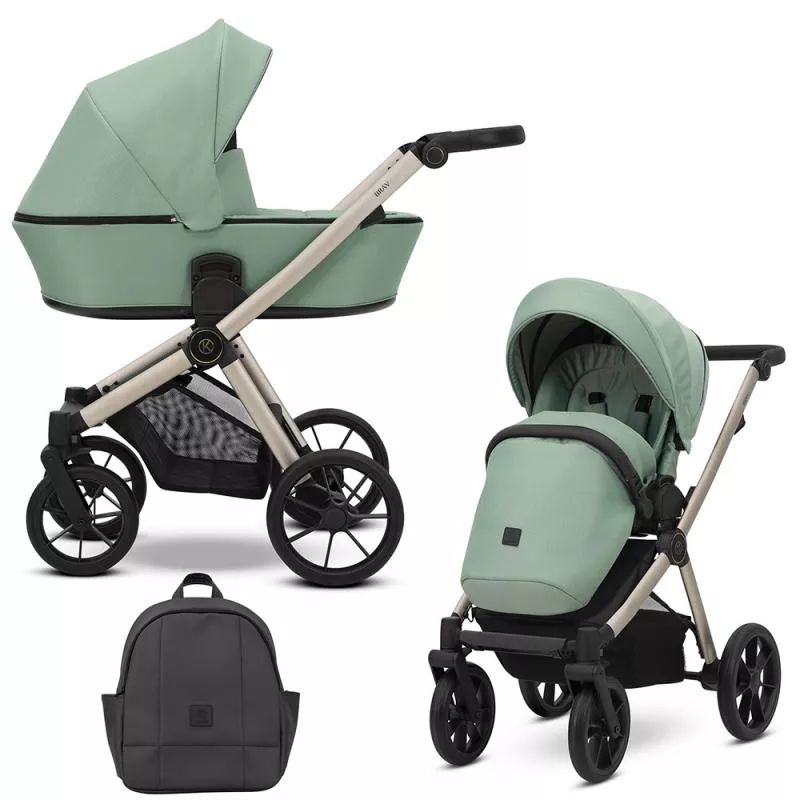 BRAV 2IN1 PASSEGGINO Colore Salvia