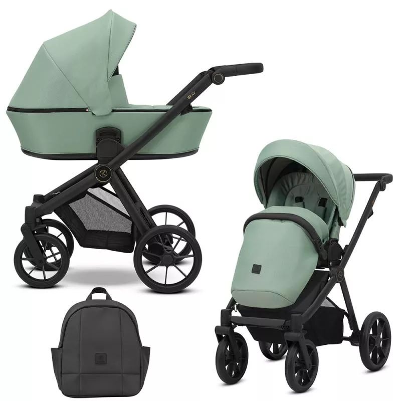 BRAV 2IN1 PASSEGGINO Colore Salvia
