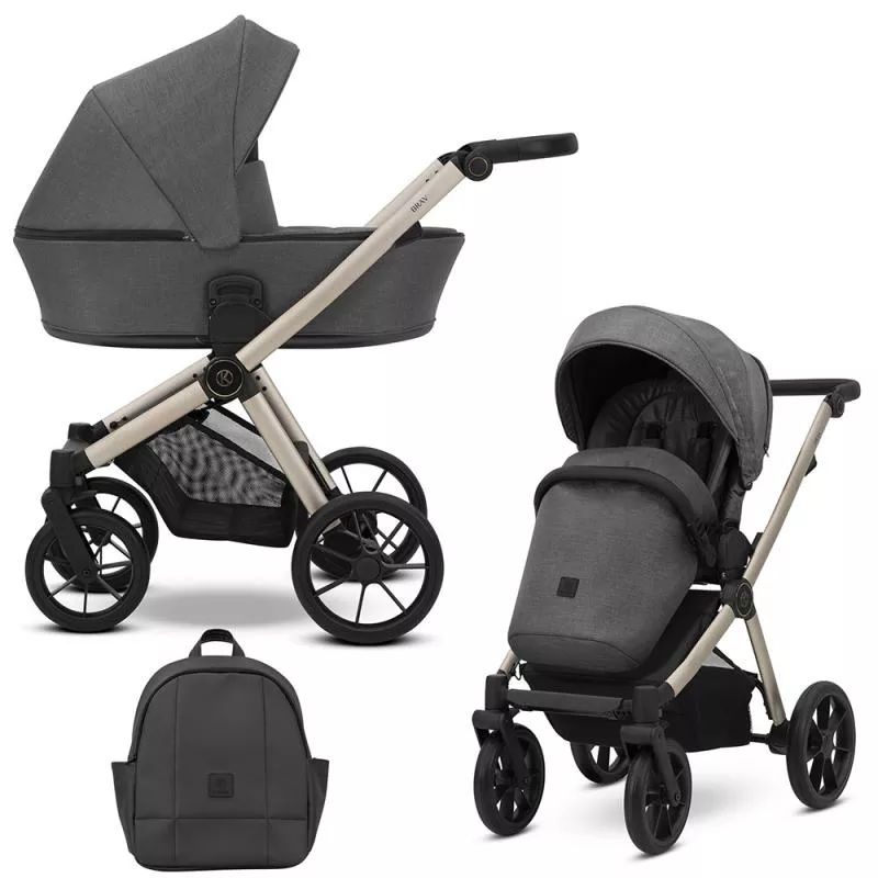 BRAV 2IN1 PASSEGGINO Colore Grafite