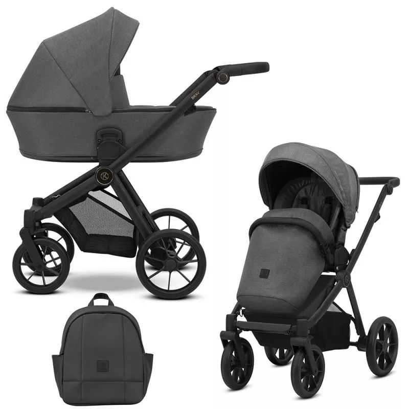 BRAV 2IN1 PASSEGGINO Colore Grafite