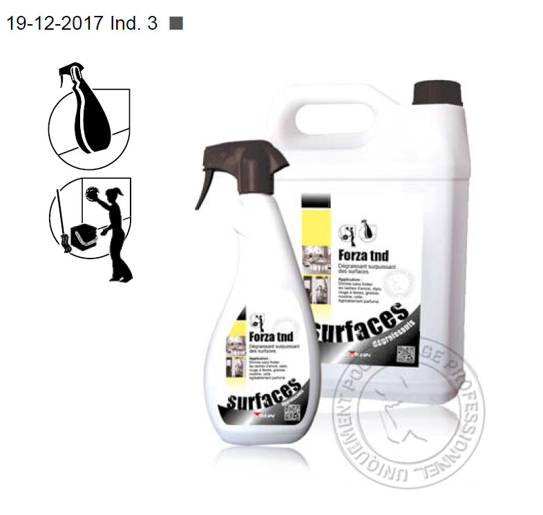 Produit d'entretien mobiliers et surfaces FT FORZA TND
