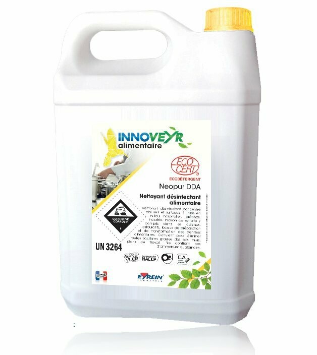 Produit ECOCERT - cuisine  nettoyant désinfectant NEOPUR DDA