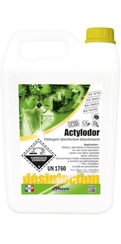 Produit désinfectant gamme détergent
ACTYLODOR